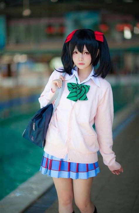 nico cosplay|nico yazawa figure.